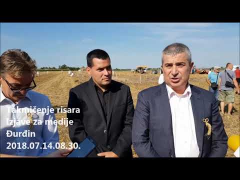 Bogdan Laban izjava za medije na takmičenju risara u Đurđinu