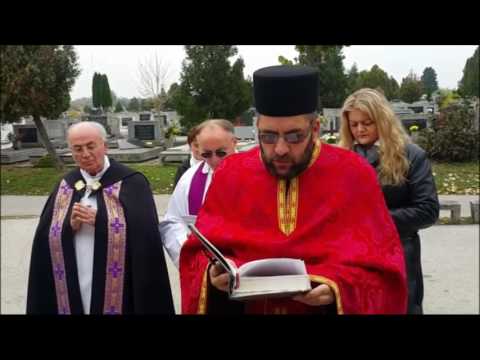 Pravoslavni blagoslov zvona na Bajskom groblju