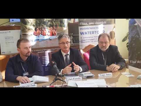 WATERTOUR press conference Györi Ferenc
