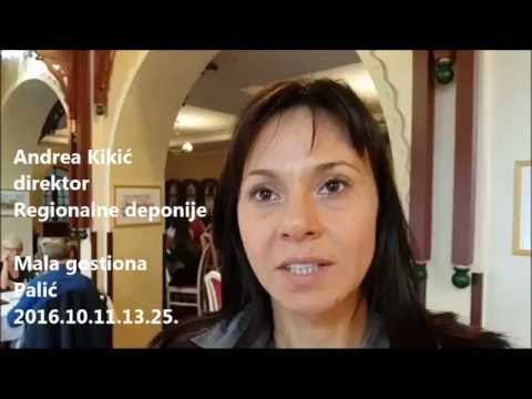 Andrea Kikić o stanju radova na izgradnji sistema regionalne deponije